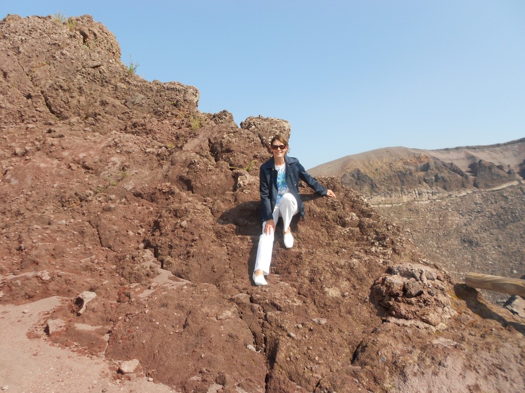 Climbing Mount Vesuvius