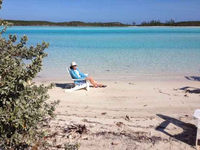Writing in the Bahamas